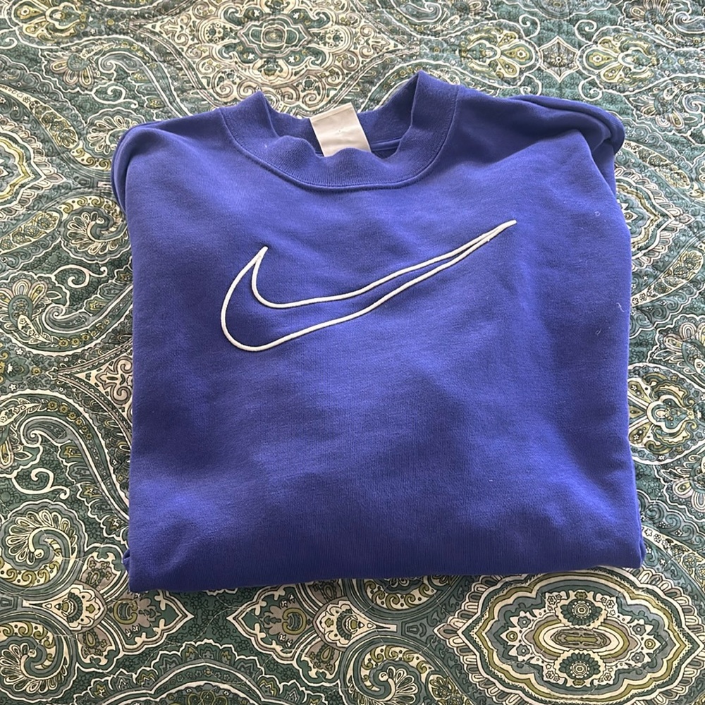 Deep purple nike crewneck